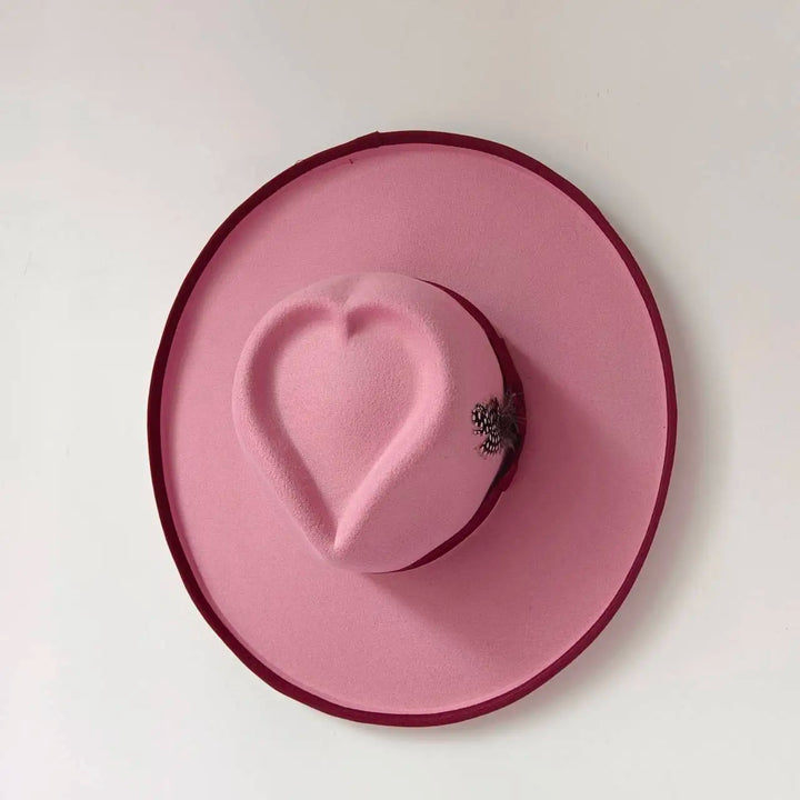 Amore - Fedora Heart Hat