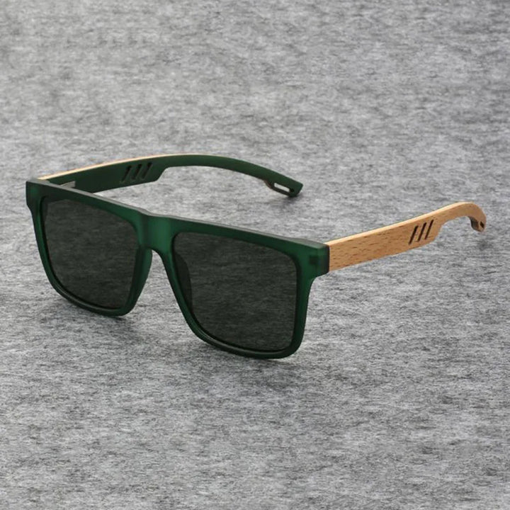 Vesuvio -  Bamboo Wood Polarized Sunglasses