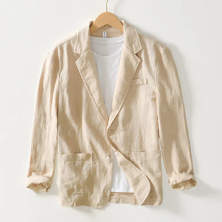 Lorenzo Linen Blazer