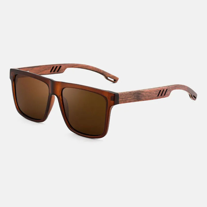 Vesuvio -  Bamboo Wood Polarized Sunglasses