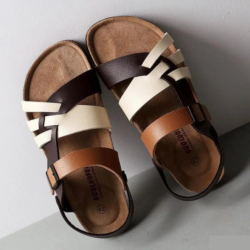 Mael Leather Sandals