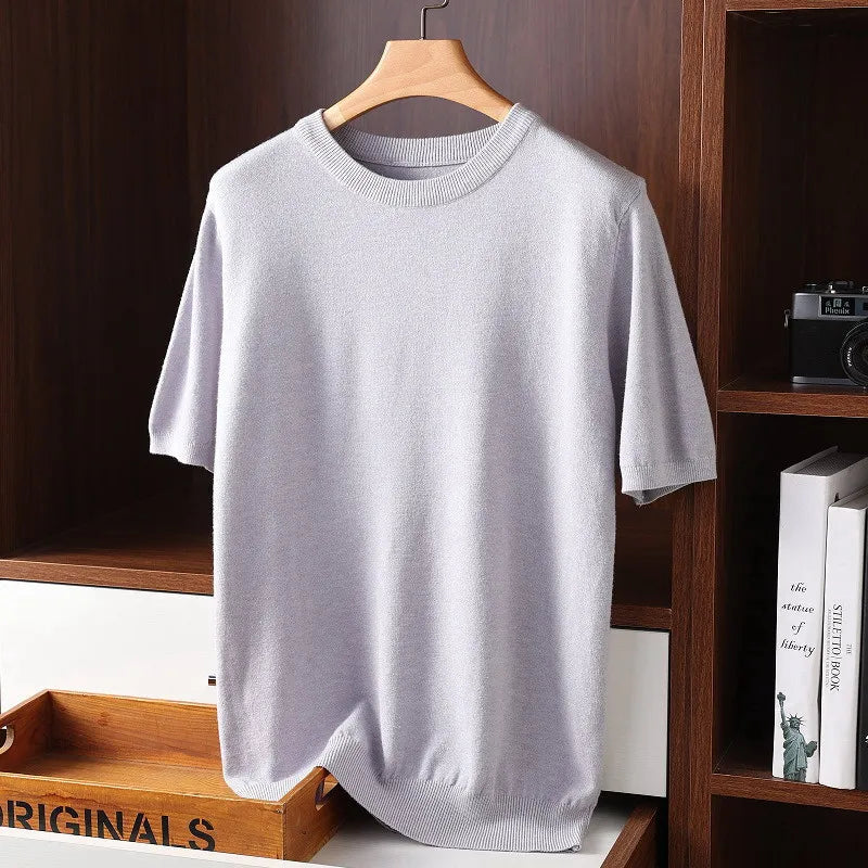 Mariano - Cashmere Knitted T-shirt