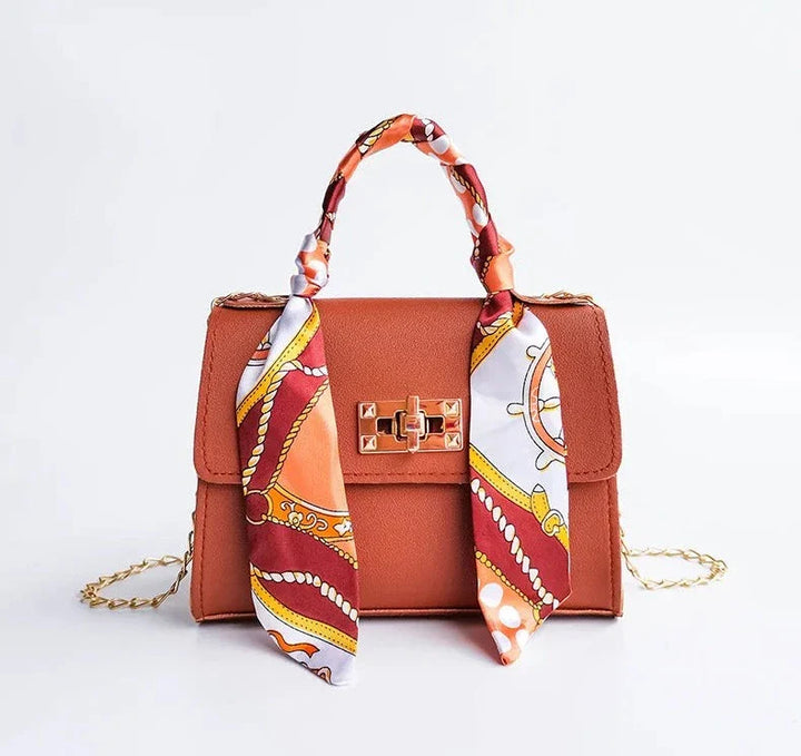 Frederique Silk Scarf Handbag