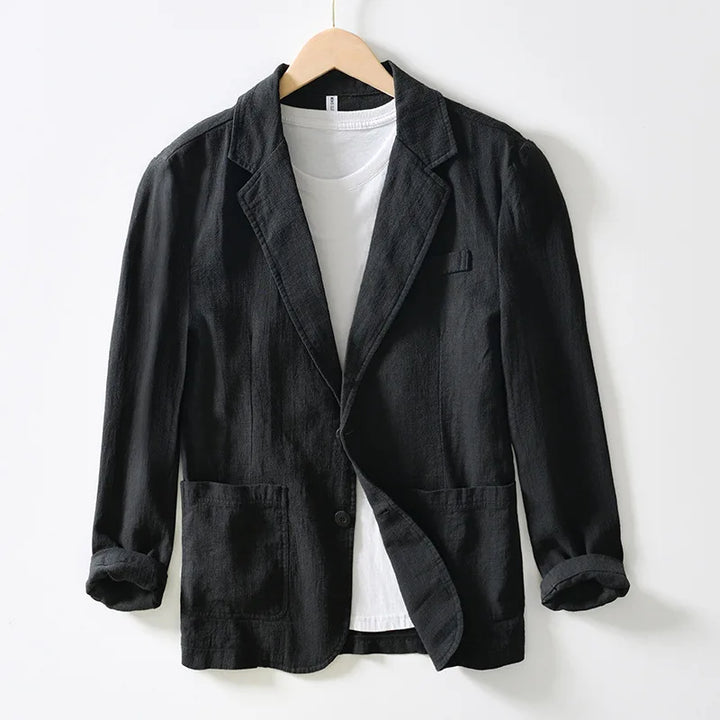 Lorenzo Linen Blazer