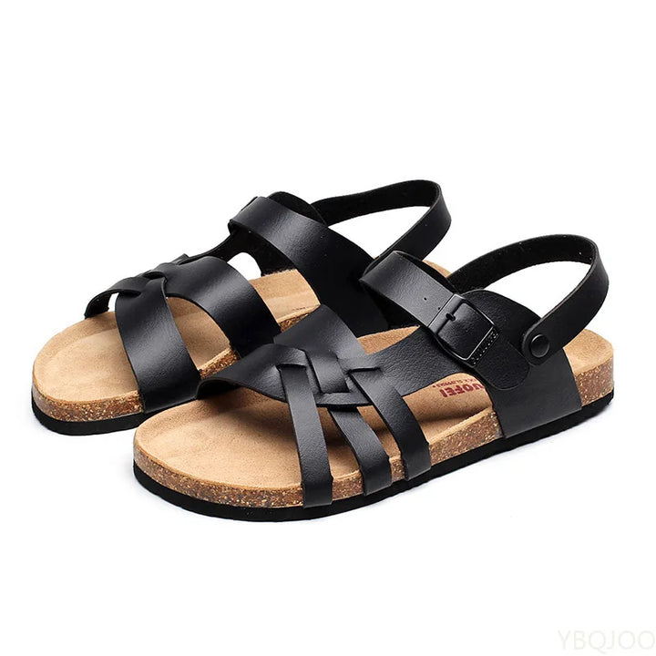 Mael Leather Sandals