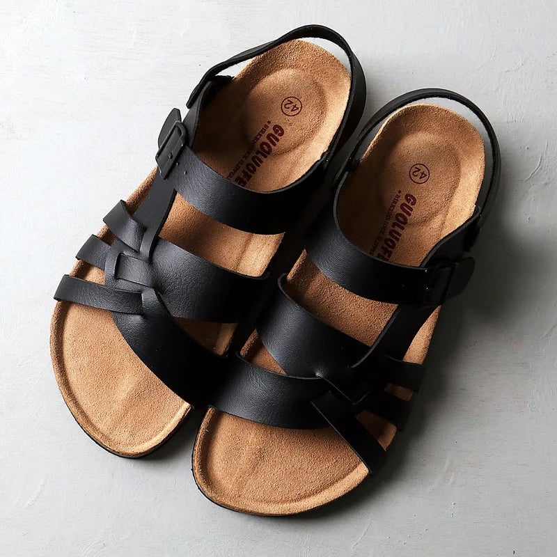 Mael Leather Sandals