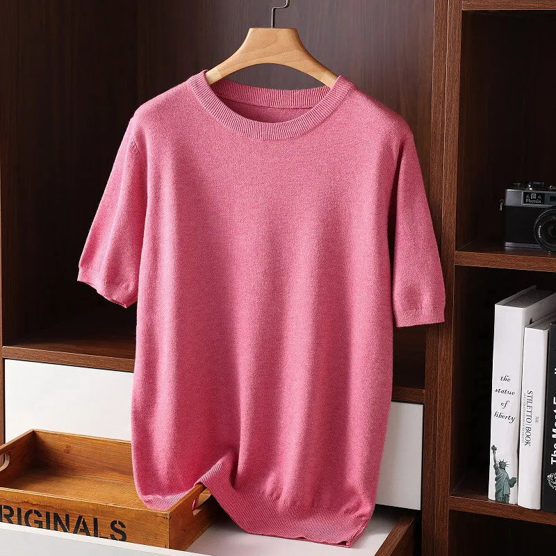 Mariano - Cashmere Knitted T-shirt