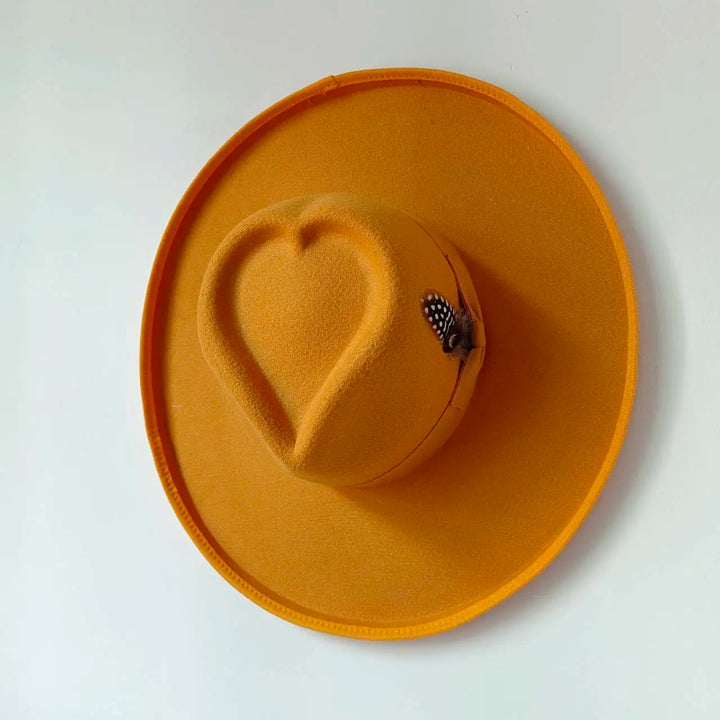 Amore - Fedora Heart Hat